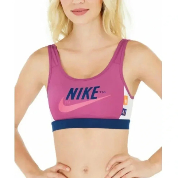 Nike Dri-Fit Swoosh Bra Medium Support size Large - Picture 9 of 9